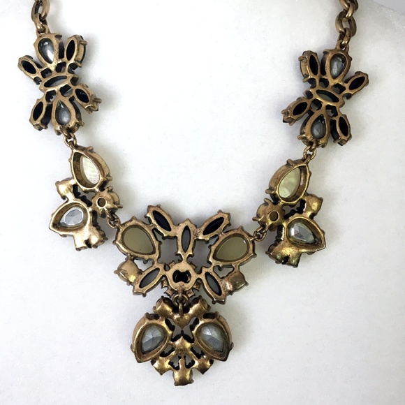 J.Crew Rhinestone Statement Necklace - Picture 3 of 5